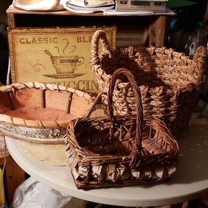 Baskets | Birch and Rattan